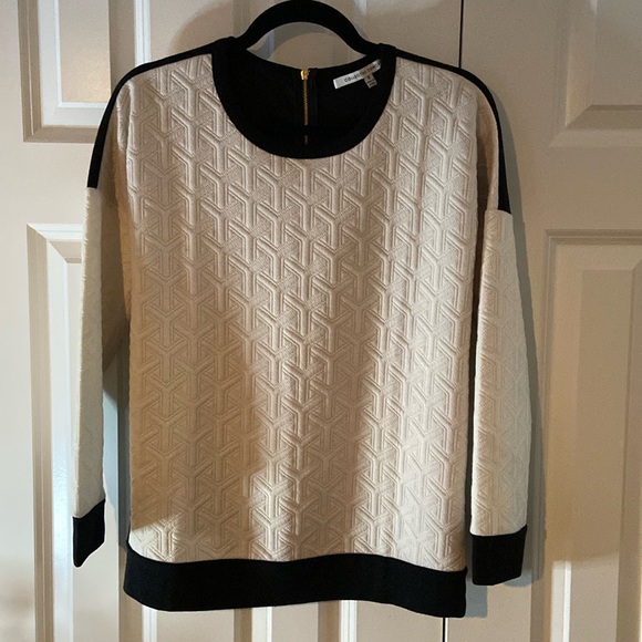 Collective Concepts - Off White & Black Sweater - Picture 1 of 2